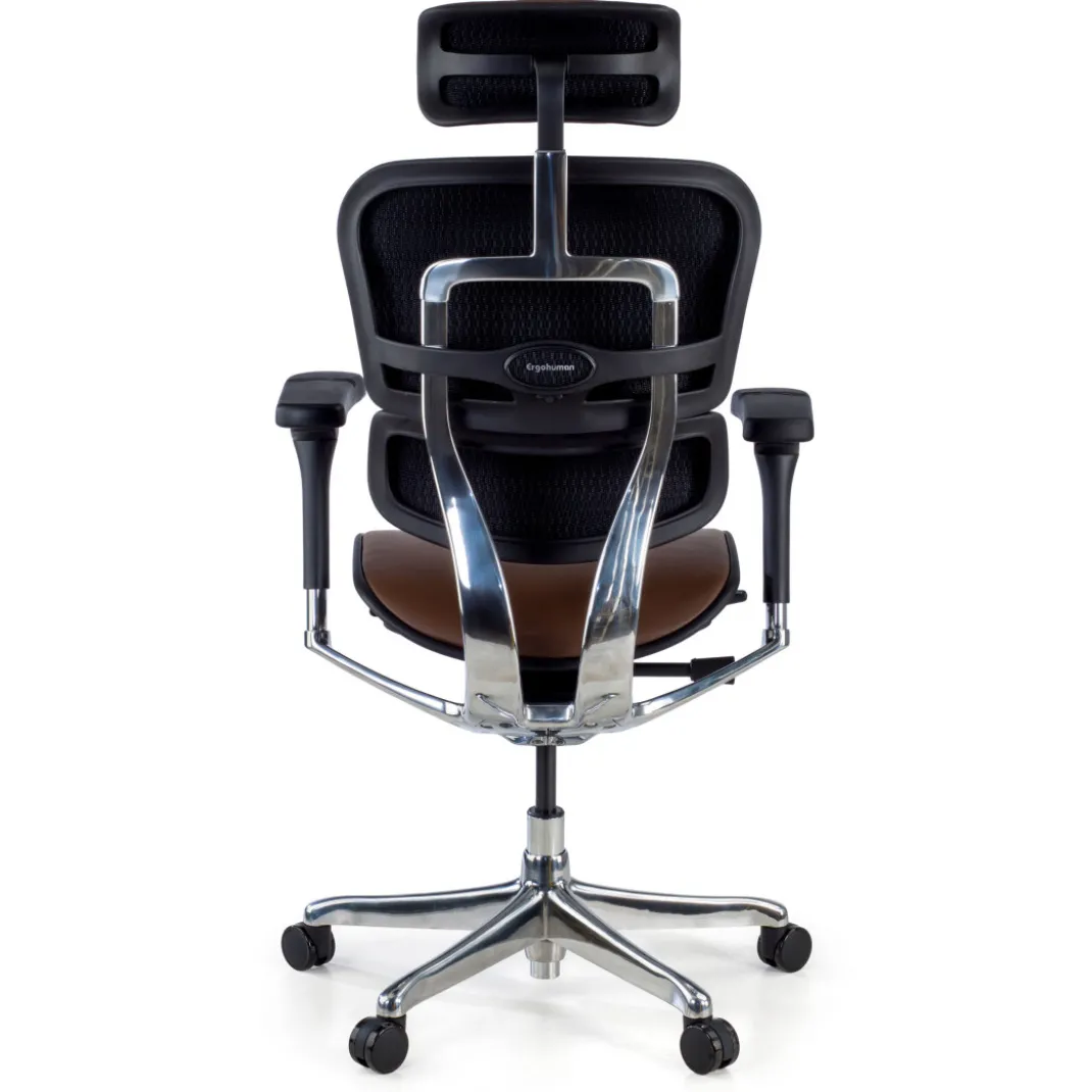 Silla Ergonómica Ergohuman Elite, piel natural