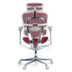 Silla ergonómica Ergohuman Elite, estructura blanca
