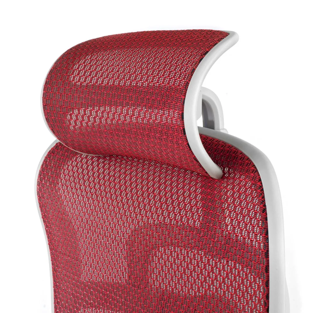 Silla ergonómica Ergohuman Elite, estructura blanca