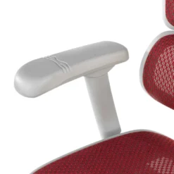 Silla ergonómica Ergohuman Elite, estructura blanca