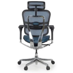 Silla ergonómica Ergohuman Elite, estructura negra