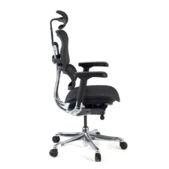 Silla ergonómica Ergohuman Elite, estructura negra
