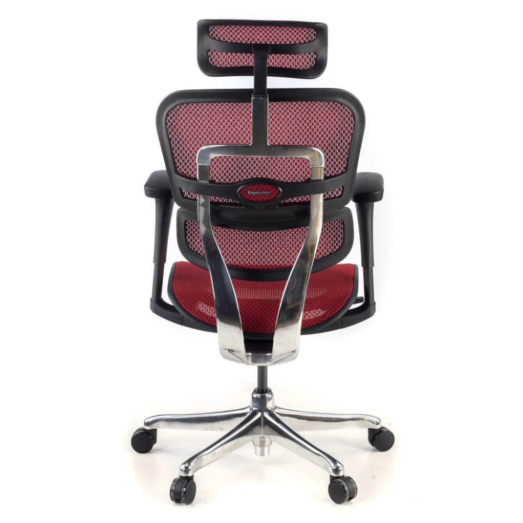 Silla ergonómica Ergohuman Gen2, estructura negra