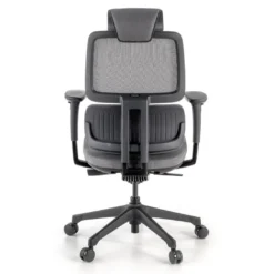 Silla ergonomica Focus, reposacabezas, doble cojin lumbar