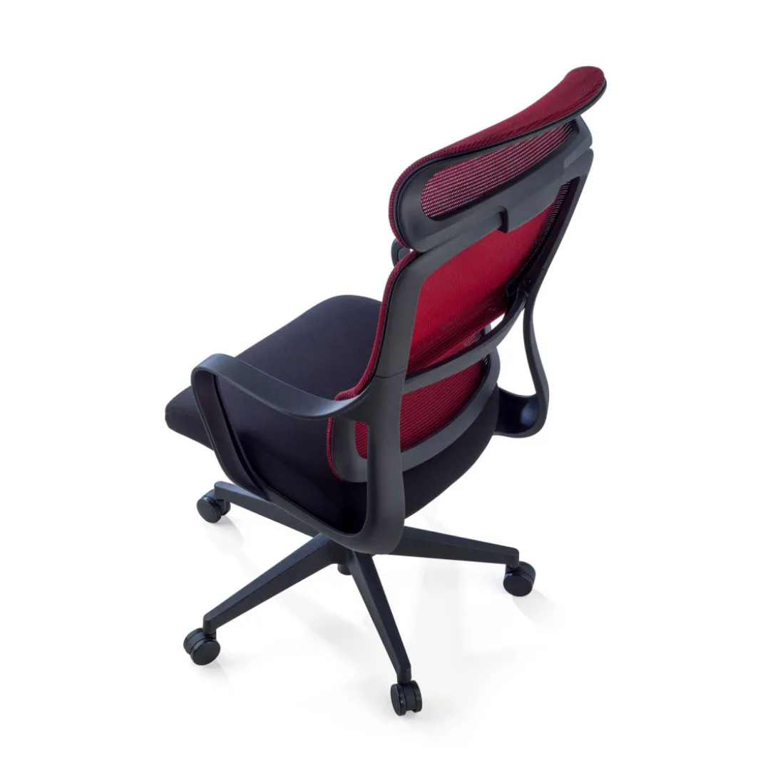 Silla Giratoria de Escritorio Astra, cojin lumbar