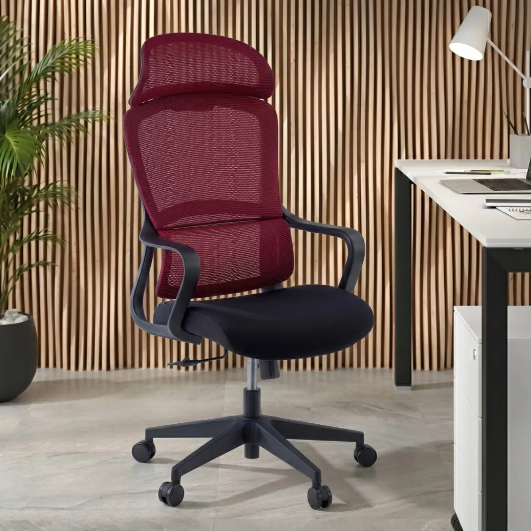Silla Giratoria de Escritorio Astra, cojin lumbar