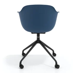 Silla Giratoria Elisa, con ruedas