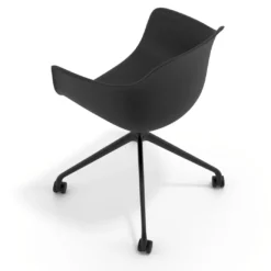 Silla Giratoria Elisa, con ruedas