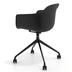 Silla Giratoria Elisa, con ruedas