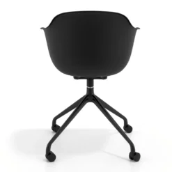 Silla Giratoria Elisa, con ruedas