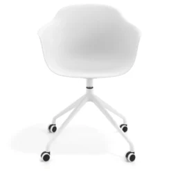 Silla Giratoria Elisa, con ruedas
