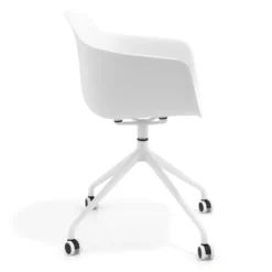 Silla Giratoria Elisa, con ruedas