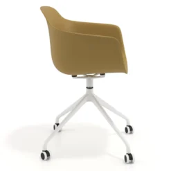 Silla Giratoria Elisa, con ruedas