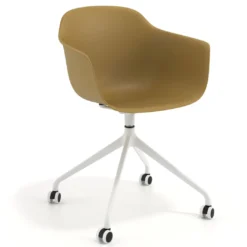 Silla Giratoria Elisa, con ruedas