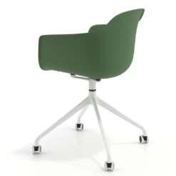 Silla Giratoria Elisa, con ruedas