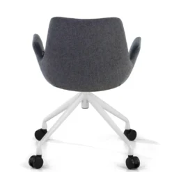 Silla Giratoria Elodie, estructura con ruedas