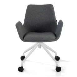 Silla Giratoria Elodie, estructura con ruedas