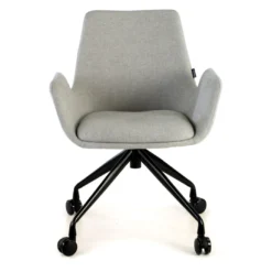 Silla Giratoria Elodie, estructura con ruedas