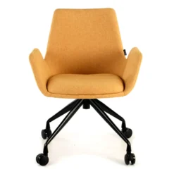 Silla Giratoria Elodie, estructura con ruedas