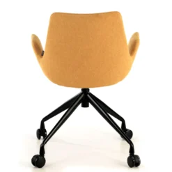 Silla Giratoria Elodie, estructura con ruedas