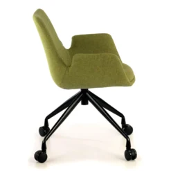Silla Giratoria Elodie, estructura con ruedas