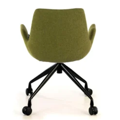 Silla Giratoria Elodie, estructura con ruedas
