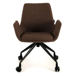 Silla Giratoria Elodie, estructura con ruedas