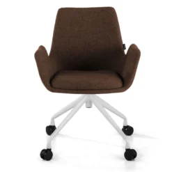 Silla Giratoria Elodie, estructura con ruedas