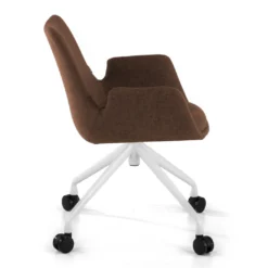 Silla Giratoria Elodie, estructura con ruedas