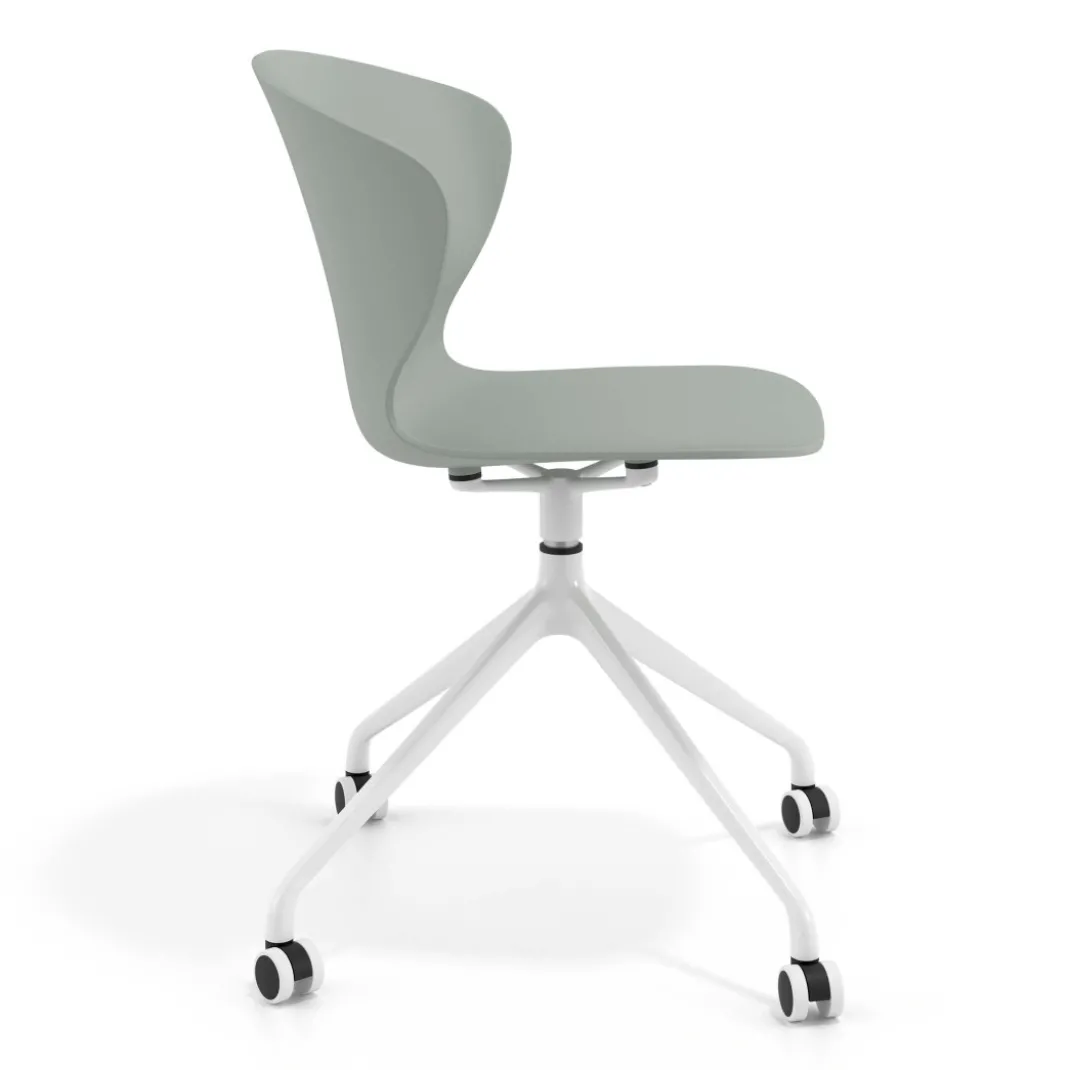 Silla Giratoria Wendy, con ruedas