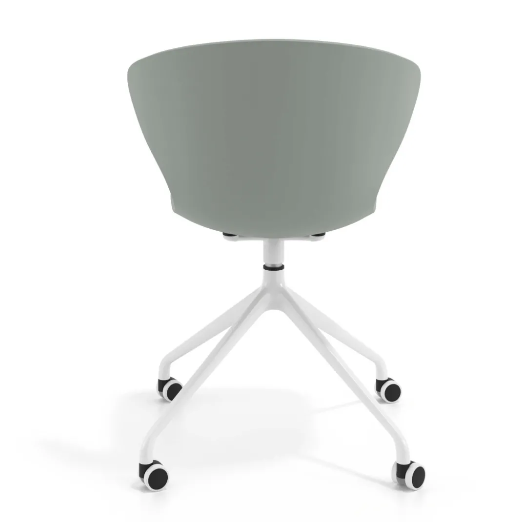 Silla Giratoria Wendy, con ruedas