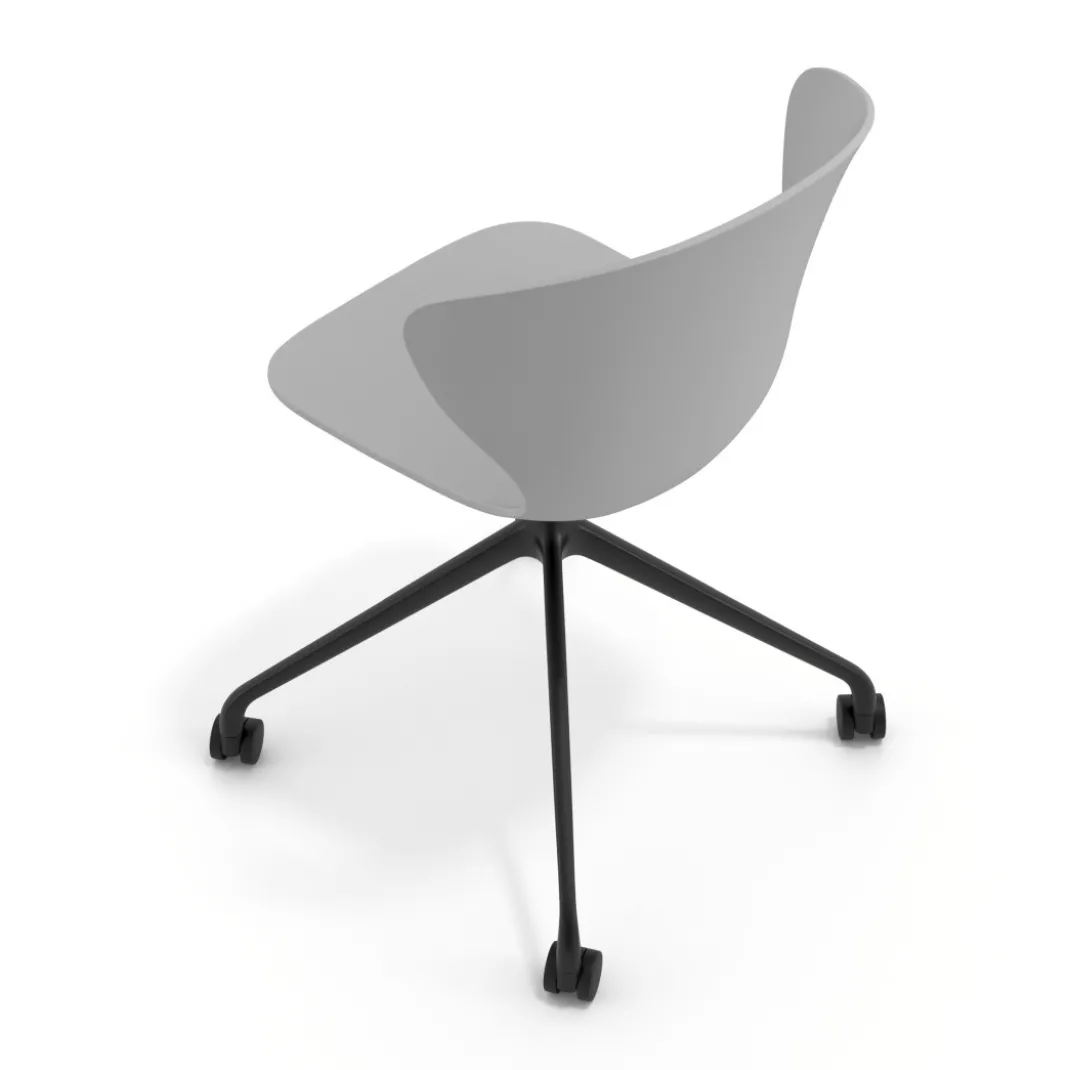 Silla Giratoria Wendy, con ruedas