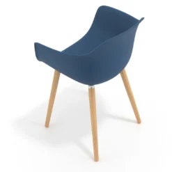 Silla Nórdica Elisa, Patas de madera