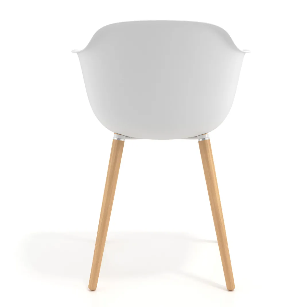 Silla Nórdica Elisa, Patas de madera