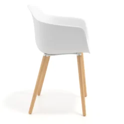 Silla Nórdica Elisa, Patas de madera