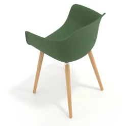 Silla Nórdica Elisa, Patas de madera