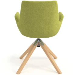 Silla Nórdica Elodie, Patas de madera, Certificada