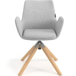 Silla Nórdica Elodie, Patas de madera, Certificada
