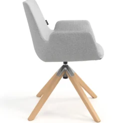 Silla Nórdica Elodie, Patas de madera, Certificada