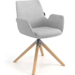 Silla Nórdica Elodie, Patas de madera, Certificada