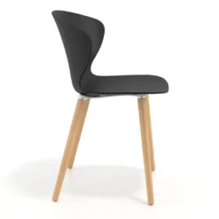 Silla Nórdica Wendy, patas de madera