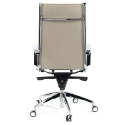 Silla oficina de diseño Croma, respaldo alto