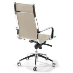 Silla oficina de diseño Croma, respaldo alto