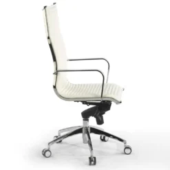 Silla oficina de diseño Croma, respaldo alto