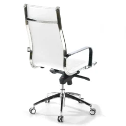Silla oficina de diseño Croma, respaldo alto