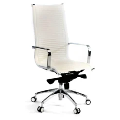 Silla oficina de diseño Croma, respaldo alto