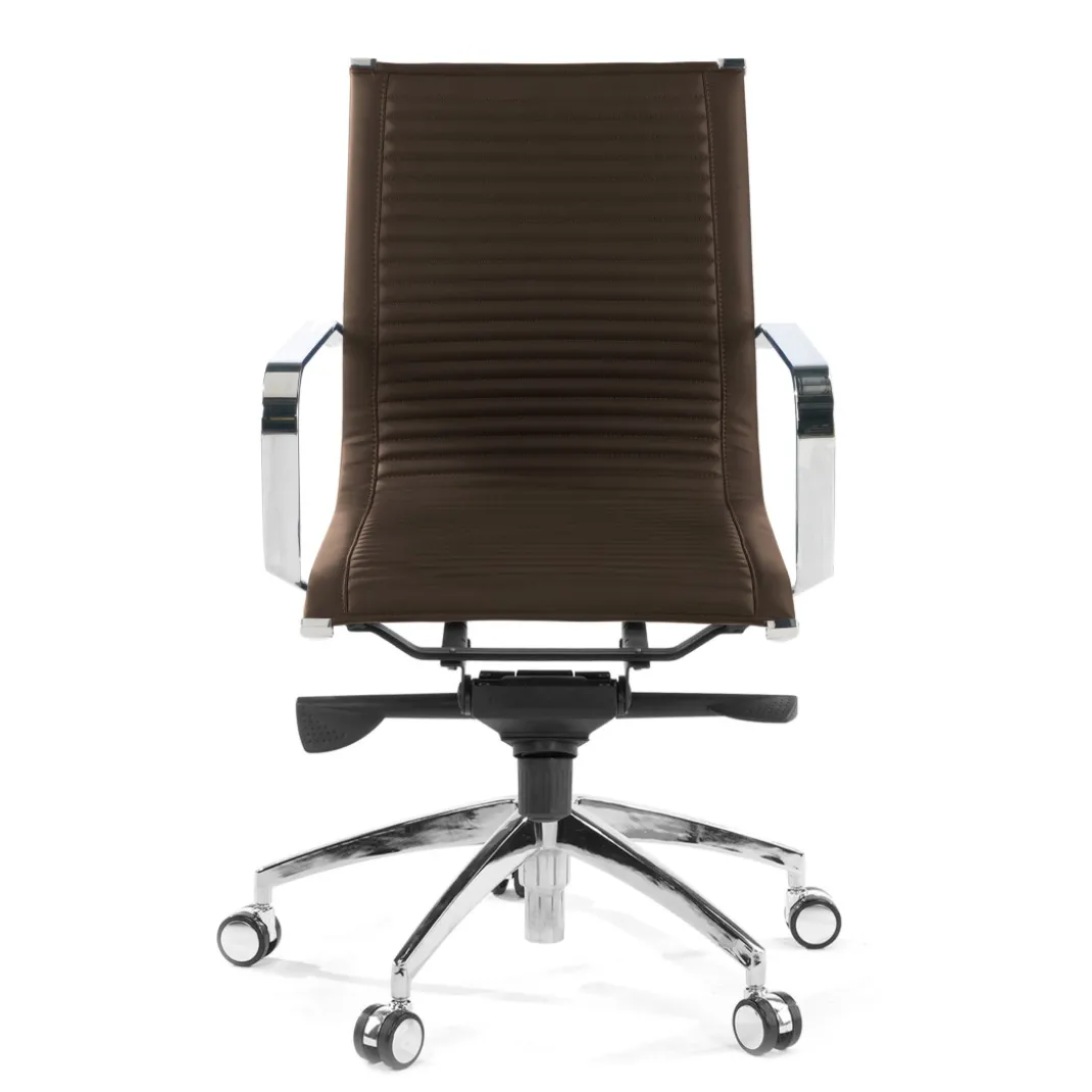 Silla oficina de diseño Croma, respaldo bajo