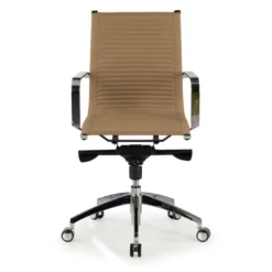 Silla oficina de diseño Croma, respaldo bajo