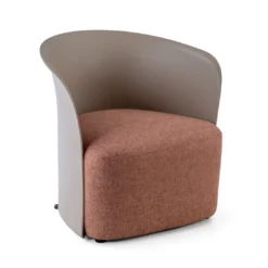 Silla para sala de espera Aura, espuma inyectada