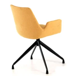 Silla Reuniones Elodie, gran acolchado, estructura giratoria